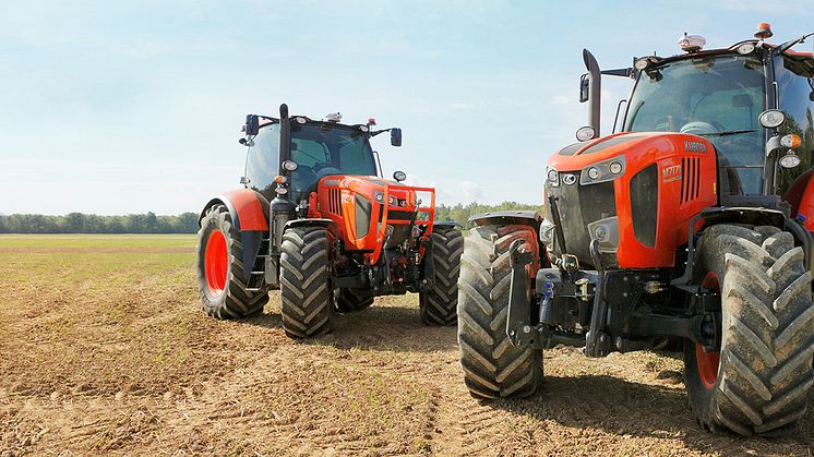 Kubota tar steget upp med traktorn som lantbruket vill ha