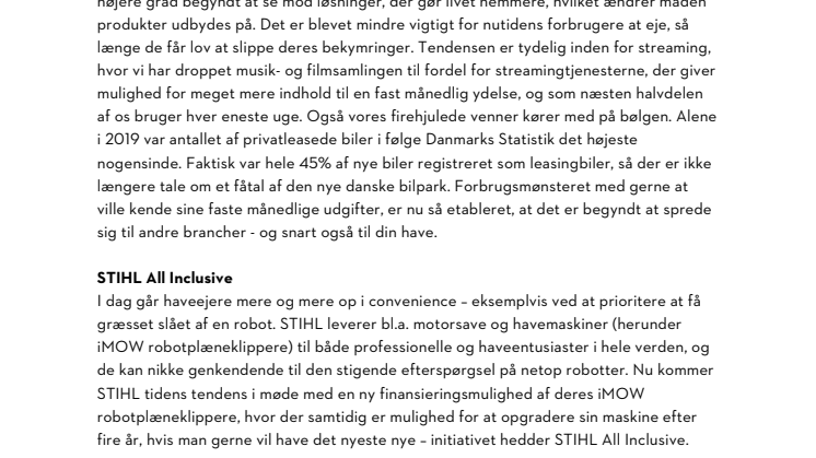 Nu rammer trend også haven: All inclusive for haveredskaber