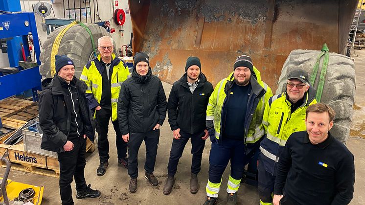 Teknikerna som utbildats på Dig Assist