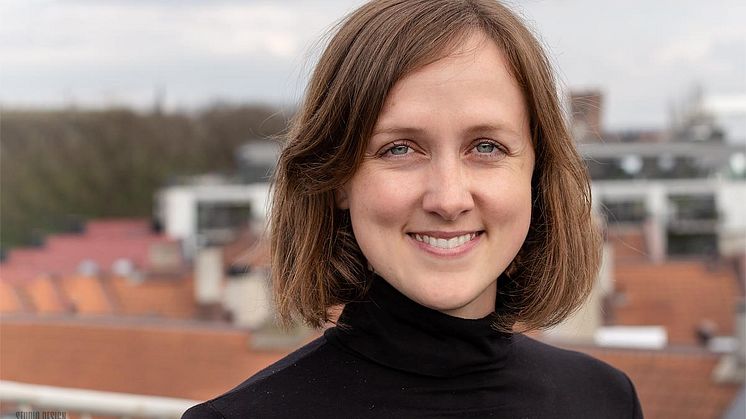 Tora Hope er ny kommunikasjonsrådgiver i Grønn Byggallianse. Foto: Inge Trondsen.