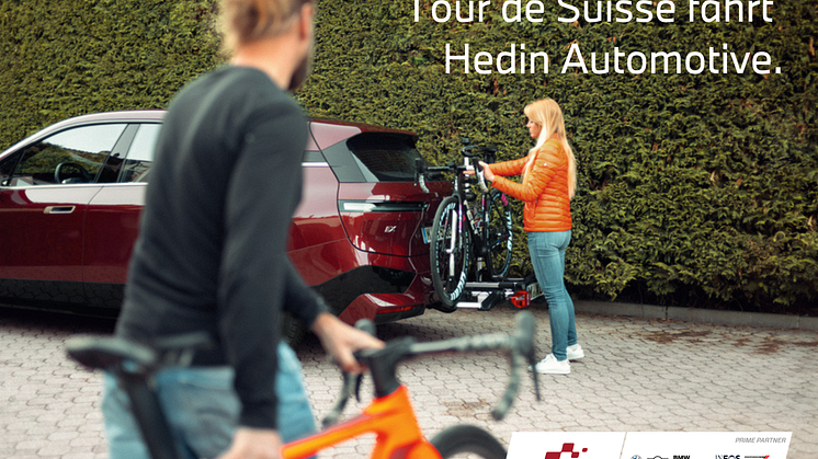 TOUR DE SUISSE FÄHRT HEDIN AUTOMOTIVE
