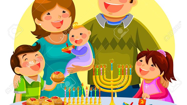 23269864-happy-family-celebrating-Hanukah-Stock-Vector-jewish-family-hanukkah