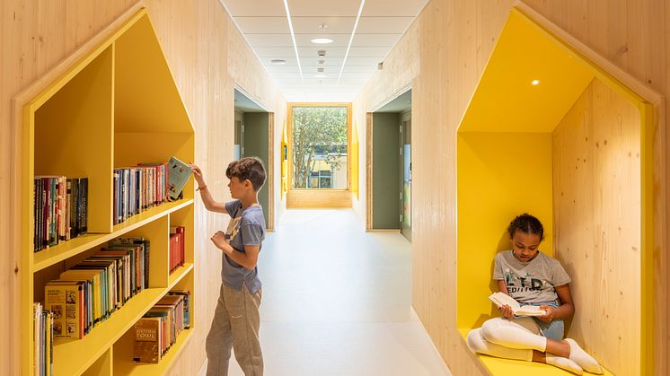 KF skolen – interiørdetaljer 