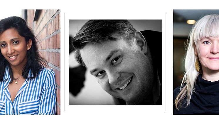 Mary Juusela, Jesper Fundberg och Ellen Landberg