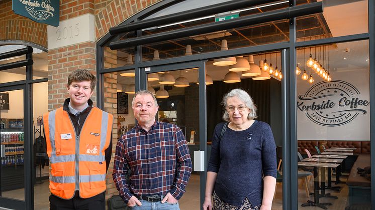 New Kerbside Coffee branch opens at Hatfield station