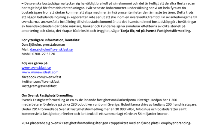 Kommentar till Riksbankens räntebesked: ”Ingen effekt på bostadsmarknaden”