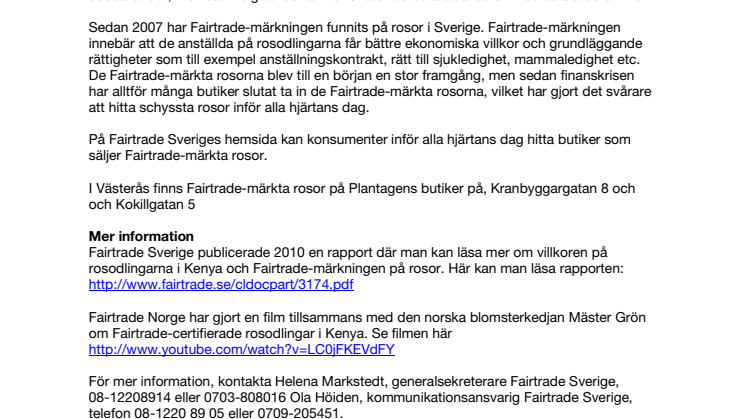 Här hittar du schyssta rosor i Västerås inför alla hjärtans dag
