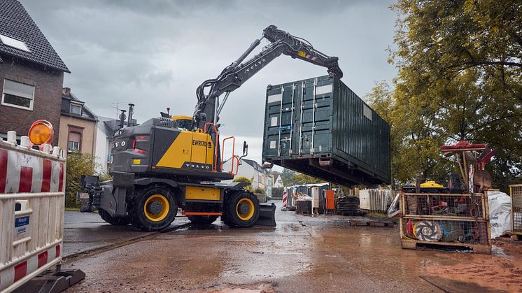 Volvo EWR170 hjulgrävare - lyft