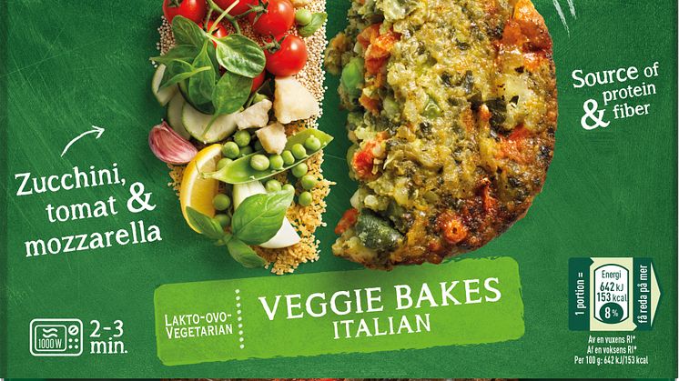 Veggie bakes Italian från Hälsans kök