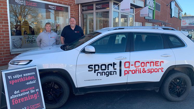 Q-Corner i Södertälje ansluter sig till Sportringen-kedjan