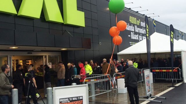 18:e öppningsfesten för XXL Sport och Vildmark