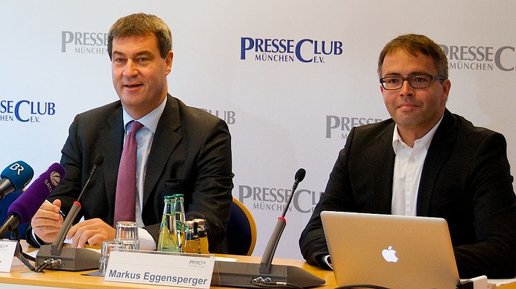 Pressekonferenz zum Start von .bayern