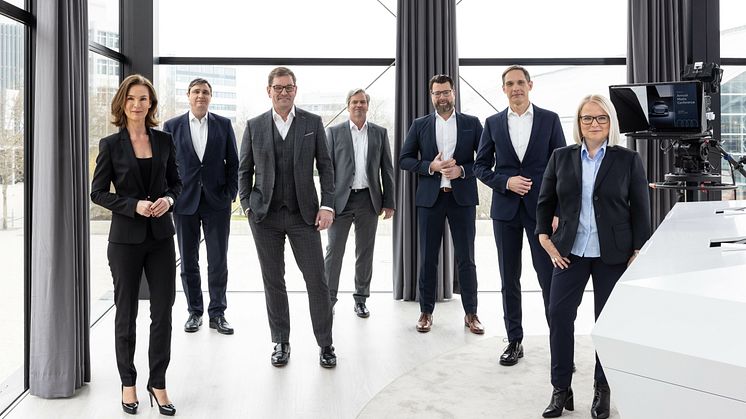AUDI AG Annual Media Conference 2022 - Board of Management
