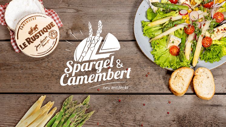Das neue Duo – Camembert und Spargel – verspricht besonderen Genuss und schafft neue Kaufanreize zur beliebten Saison.