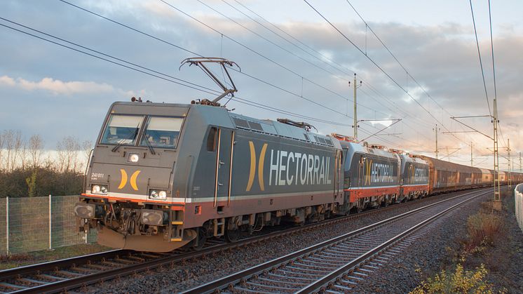 Direkt från praktik till anställd lokförare på Hector Rail 