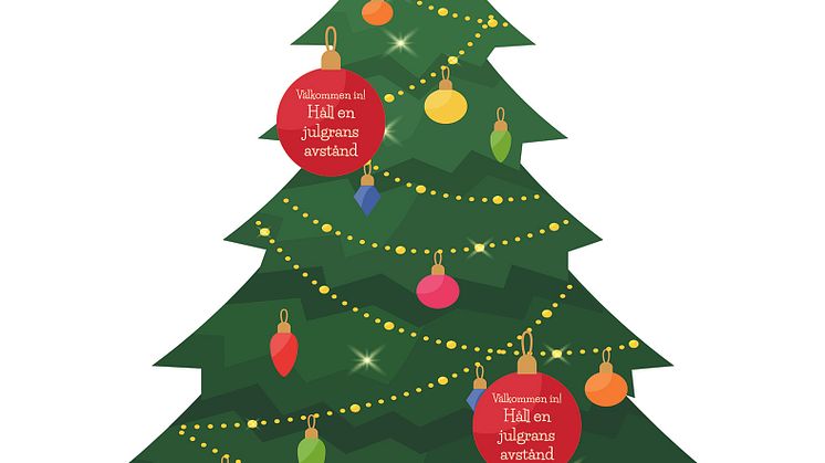 Håll en julgrans avstånd – GöteborgsLokaler rekryterar boende som trängselvärdar för coronasäker julhandel