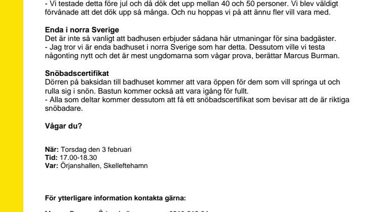 Operation Gåshud - Bli en riktig snöbadare