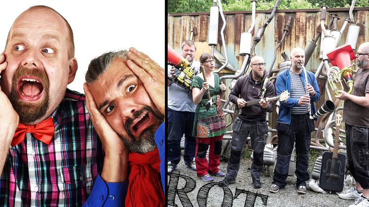 Konserten När hjärtat svämmar över och musikgruppen SKROT är något som alla förskolor i Hörby kommun får uppleva i vår.