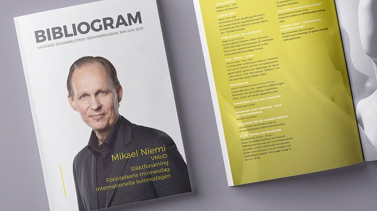 Bibliogram sammanfattar hela terminens händelser på Västerås alla bibliotek.