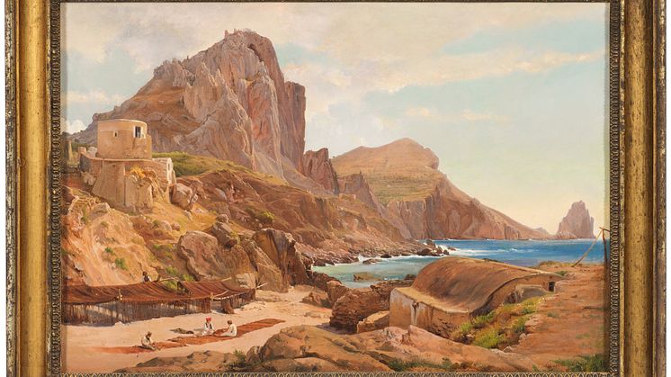 Louis Gurlitt, Marina Piccola, Capri, 1844