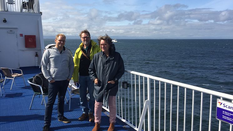 Bundestagsabgeordnete zu Besuch bei Scandlines