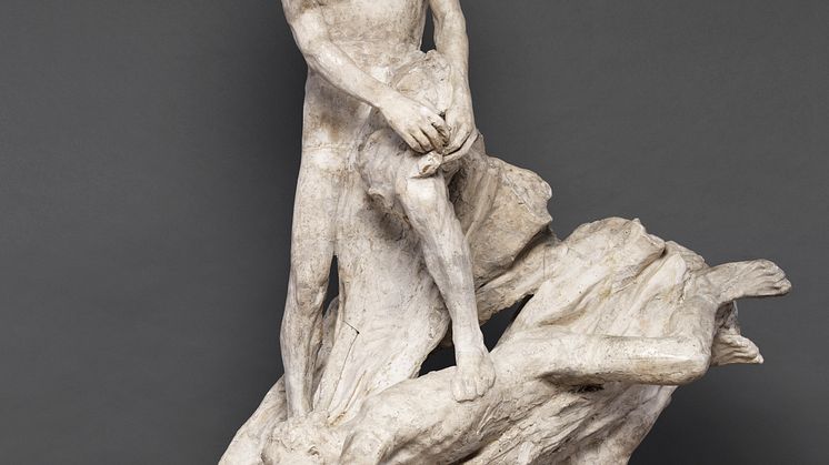 Gustav Vigeland: Sketch for the Abel Monument / Skisse til Abelmonumentet 1902. Plaster. Vigeland Museum, Oslo
