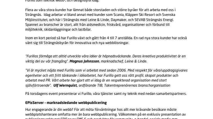 5 år med Furillo Digital Agency – en växande webb- och designbyrå.