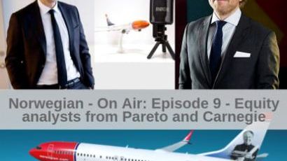 Norwegian - On Air: Aktieanalytiker från Pareto och Carnegie berättar 