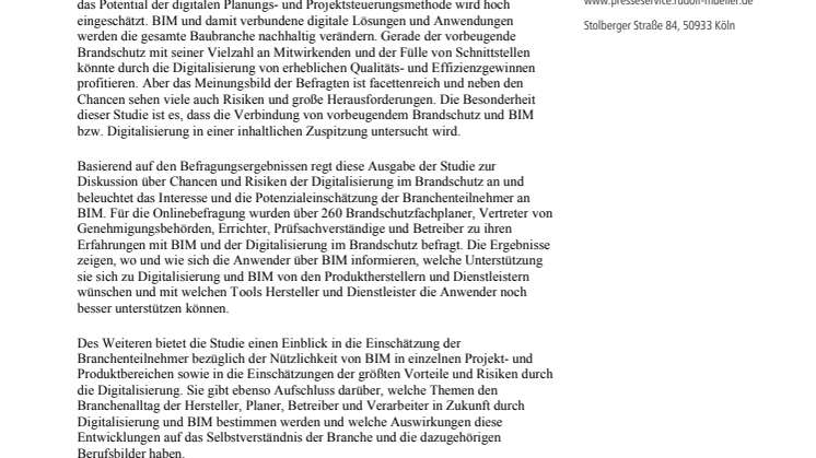 FeuerTrutz „Branchenbarometer Brandschutz 2018"