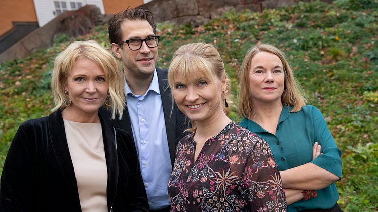 Nominerade i kategorin Årets Berättare:  Kattis Ahlström, Niklas Källner, Lisa Jarenskog och Anna Jaktén