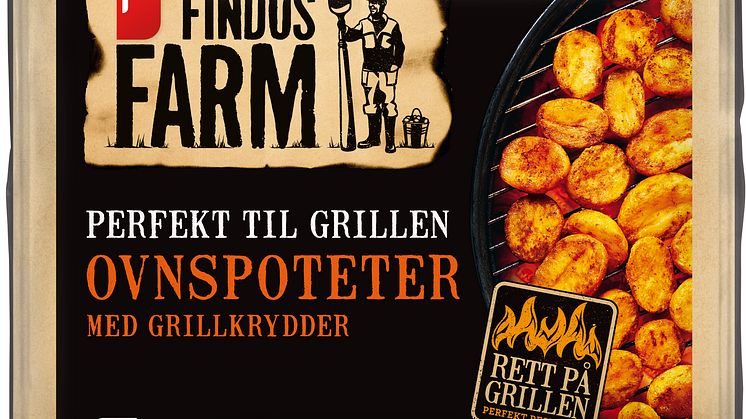 Findus Farm ovnspoteter perfekt til grillen