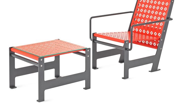 Loom bord och stol, design Mats Aldén