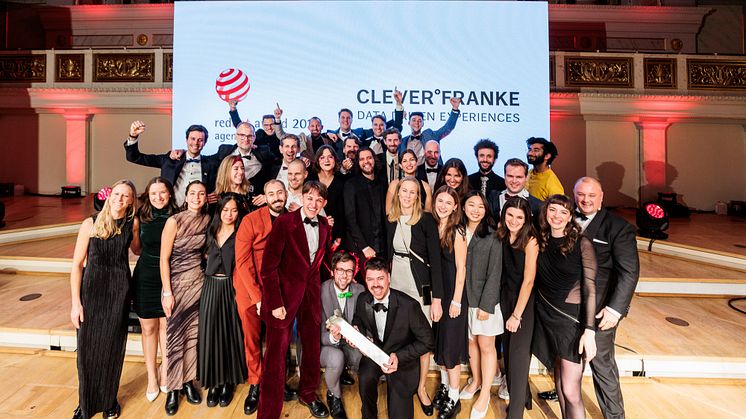 Decoding the world – CLEVER°FRANKE is Red Dot: Agency of the Year 2023 