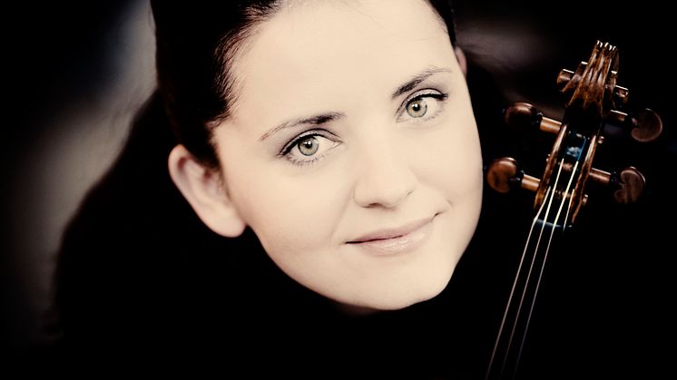 Den lettiska violinisten Baiba Skride. Foto: Marco Borggreve