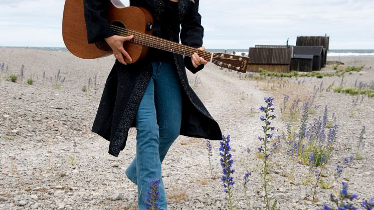 Musikern och komponisten Annika Fehling. Fotograf: Katarina Grip Höök