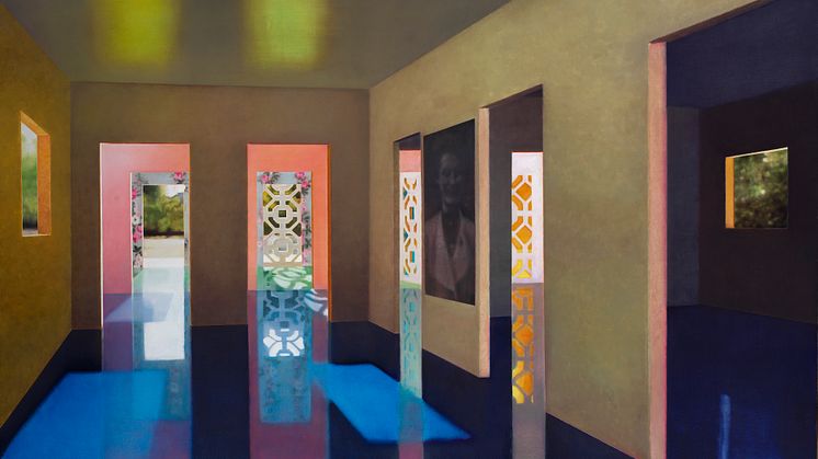 Anette Harboe Flensburg: "House of Night and Day" (2006). Sold for: DKK 205,000 (€ 36,000 including buyer’s premium).