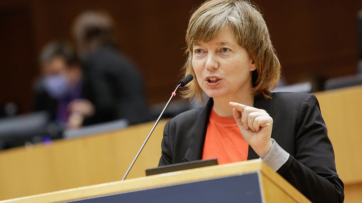 Malin Björk, EU-parlamentariker (V)