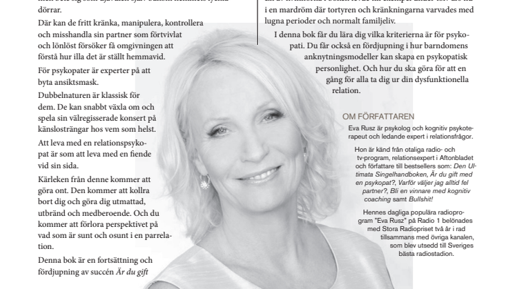 	Relationspsykopater : om farlig och förförisk kärlek av Eva Rusz