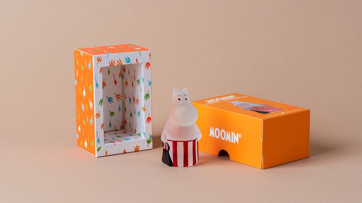 NYHET Mummi glassfigurer