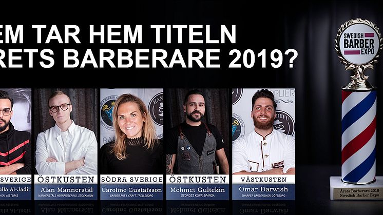 Vem tar hem titeln Årets barberare 2019?