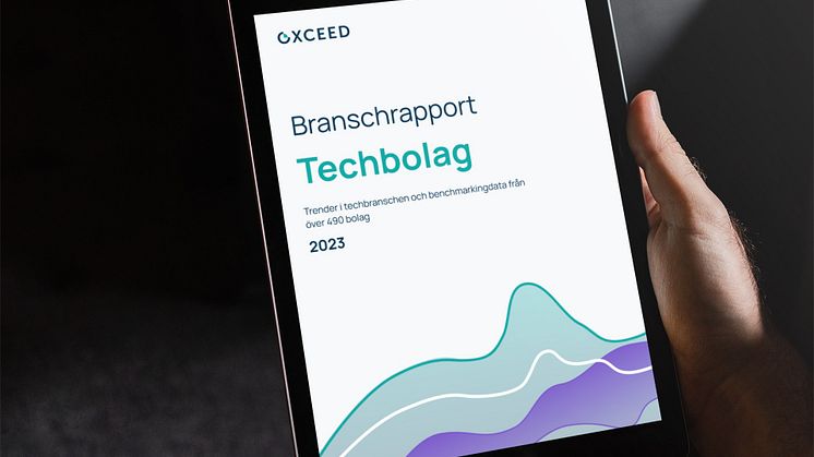 Oxceeds branschrapport för techbolag 2023 är baserad på data från 490 bolag.