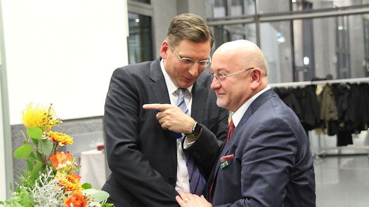 Prof. Dr. László Ungvári als Präsident der Technischen Hochschule Wildau feierlich verabschiedet