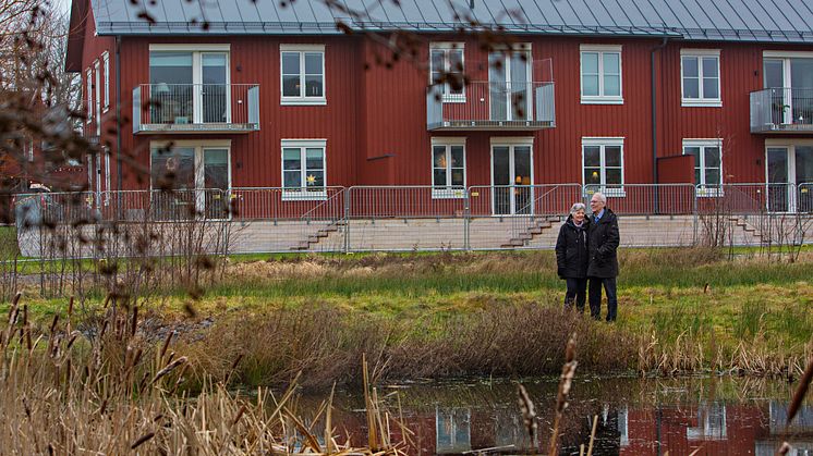 Ingrid och Jan Öberg, HSB brf Amundö Äng. 