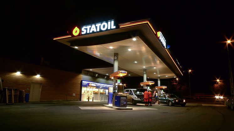 Statoil Mölndal är Nordens första drivmedelsstation som miljöcertifierats enligt LEED på guldnivå