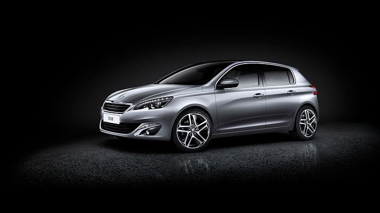 Nya Peugeot 308 - elegant utvändig design