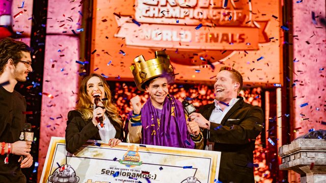Sergioramos:) Crowned World’s Best Clash Royale Player at the Crown Championship World Finals