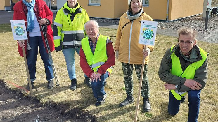Agneta Tullander, Sara Ahlén, Staffan Andrén, Elle- Kari Ernholm och Sten Jonsson.