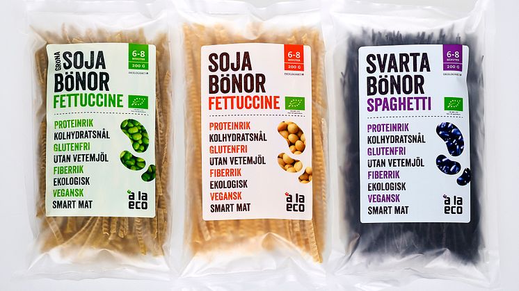 á la eco bønnepasta gruppebilde framside
