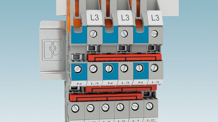 Flervånings installationsplint UTI 6