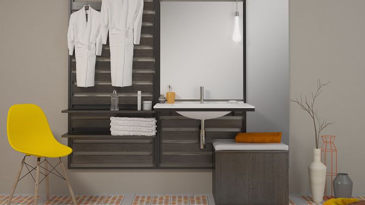 Sys30 Flex: Das innovative Möbelkonzept von burgbad in jungem, puristischem Design ist für eine flexible Nutzung geschaffen.